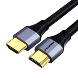 Câble HDMI 2.1 Speedex 10 pieds 48Gbps compatible 8K 60Hz et 4K 120Hz avec HDR, eARC et Dolby Atmos pour gaming et cinéma maison.