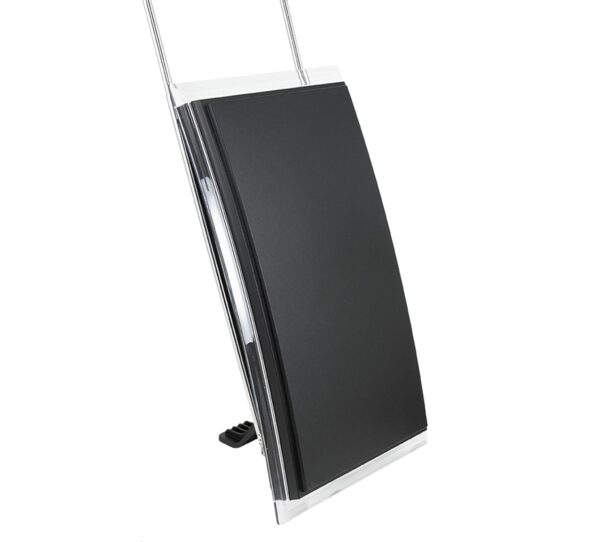 GE Indoor TV Antenna, Amplified Long Range HD Antenna - Black