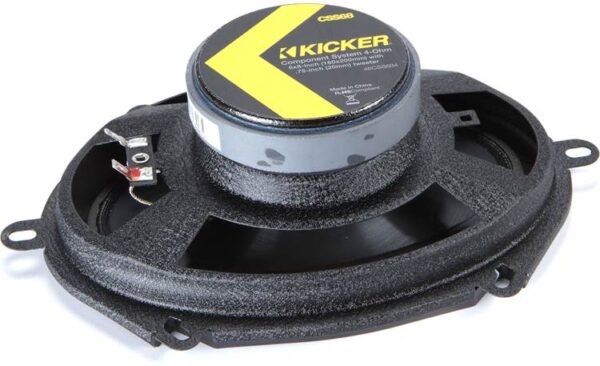 Haut-parleurs Kicker 6x8 pouce à composants 4 Ohms 75WRMS - 46CSS684