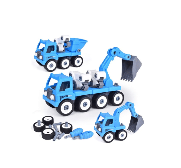 Buildable construction truck