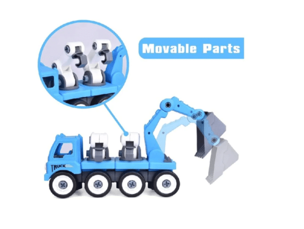 Buildable construction truck