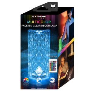 Lampe Décorative Multicolore Transparente - 16 Couleurs et 4 Modes Dynamiques, Télécommande