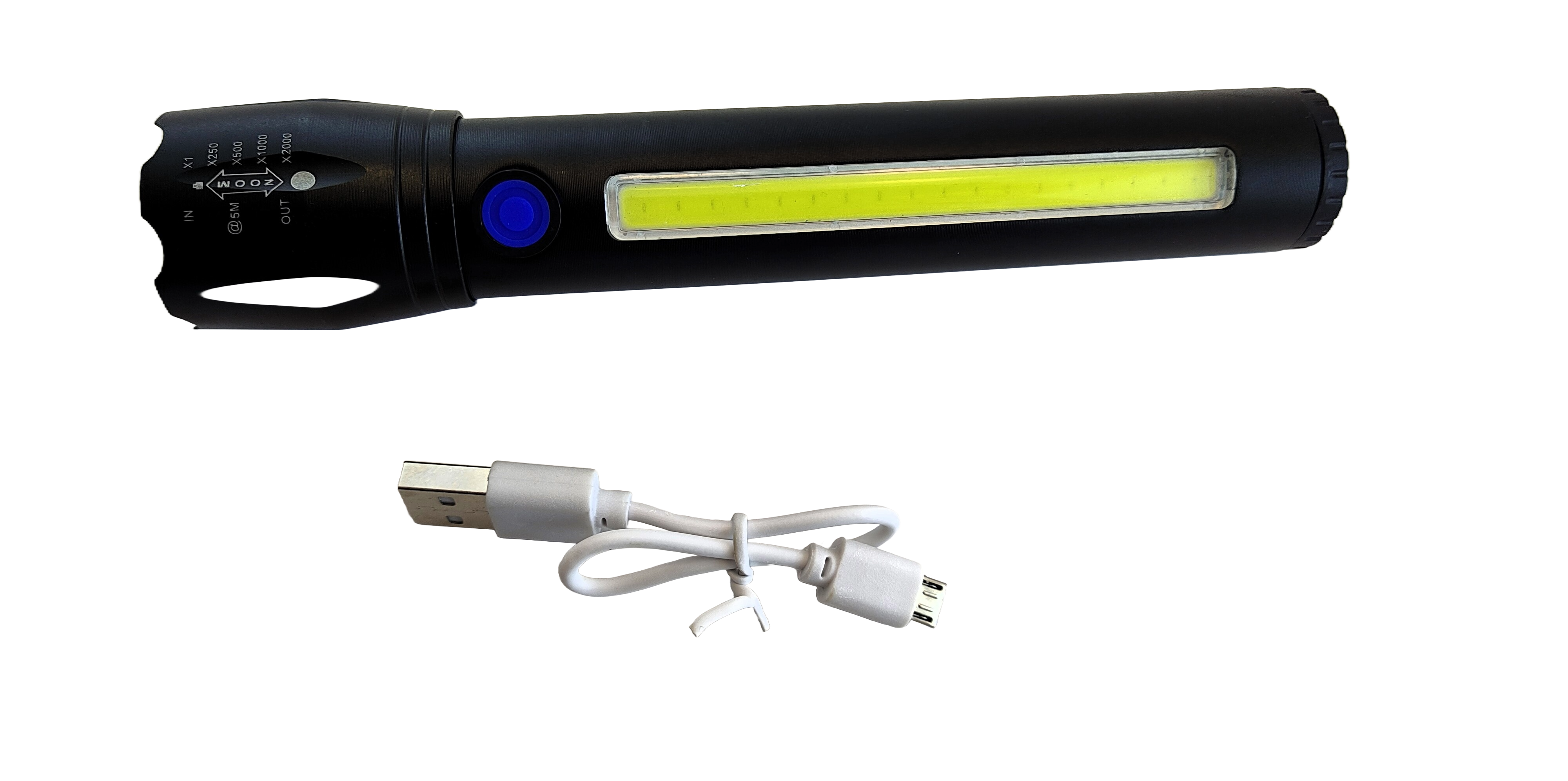 Lampe de poche rechargeable - Add-Tronique