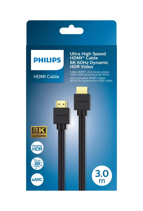 HDMI 8K cable 3 Meters Phillips