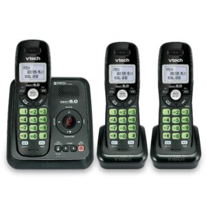 Le VTech CS6124-31 est un téléphone sans fil DECT 6.0 avec répondeur numérique de 11 minutes, afficheur, appel en attente, écran et clavier rétroéclairés, répertoire de 30 contacts et accès à distance. Idéal pour la maison et le bureau.