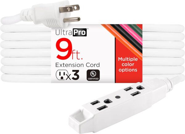 UltraPro 9 Ft Outdoor Extension Cord with 3 Outlets