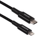 Philips Braided USB-C to Lightning 6ft 