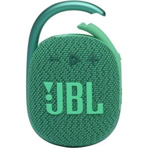 Discover the JBL Clip 4, a portable speaker with rich JBL Original Pro Sound and punchy bass. Ultra-portable design with integrated carabiner, IP67 waterproofing and up to 10 hours of battery life. Perfect for all your travels.