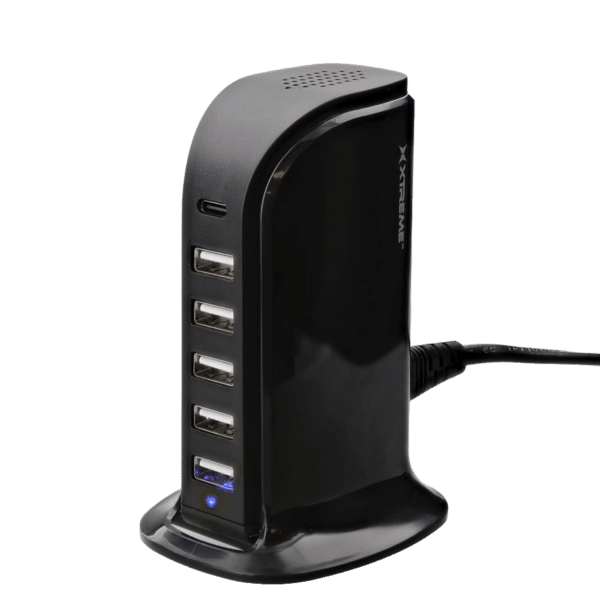 Station de recharge USB de bureau à ports multiples