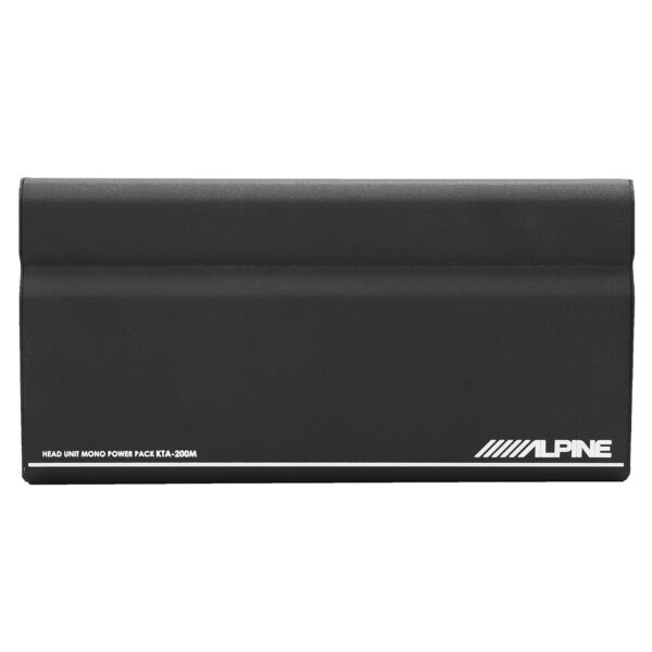 Alpine KTA-200M Power Pack Subwoofer Amplifier 200W x 1 at 4 Ohms/2 Ohms