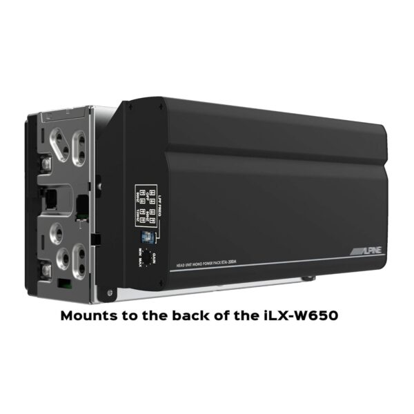 Amplificateur de Subwoofer Alpine KTA-200M Power Pack 200W x 1 à 4 Ohms/2 Ohms