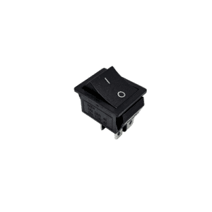Interrupteur à bascule RS-211-3C, momentané ON-OFF, 16A 250V / 20A 125V, robuste et fiable pour applications industrielles, domestiques ou électroniques.