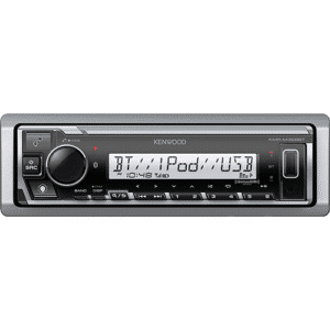 Découvrez le Kenwood KDC-BT282U, un autoradio avec Bluetooth intégré, compatibilité Android et iOS, port USB, entrée auxiliaire, tuner AM/FM, et égaliseur 13 bandes pour un son personnalisé.