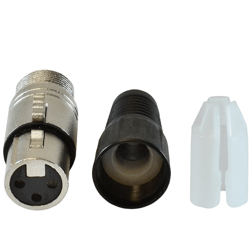 Connecteur XLR Femelle – Fiche Audio XLR-F Professionnelle