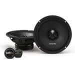 Haut-parleurs DM-65C-G 6,5" 2 voies – 100W RMS, tweeters séparés, grilles incluses, son de haute qualité pour votre système audio automobile.