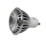 Ampoule DEL GU10 7W dimmable, 4000K blanc neutre, 430 lumens, angle 40°, technologie COB, idéale pour éclairage directionnel et intérieur.