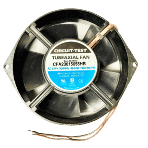 Ventilateur CFA23015055HB 220VAC à roulement à billes, 150x55mm, 46/44W, 190-230CFM. Compact, puissant et durable.