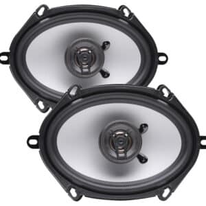 Haut-parleurs Crunch CS5768CX 5x7 / 6x8″ 2 voies 250W. Son puissant, installation facile et amélioration audio automobile.