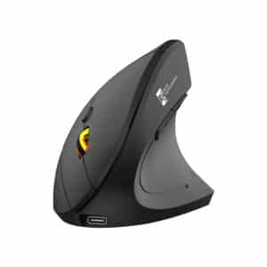 R8 X3 Wireless Vertical Mouse with Bluetooth 5.2 and 2.4 GHz. Ergonomic, USB-C rechargeable, 6 buttons, and adjustable DPI. 