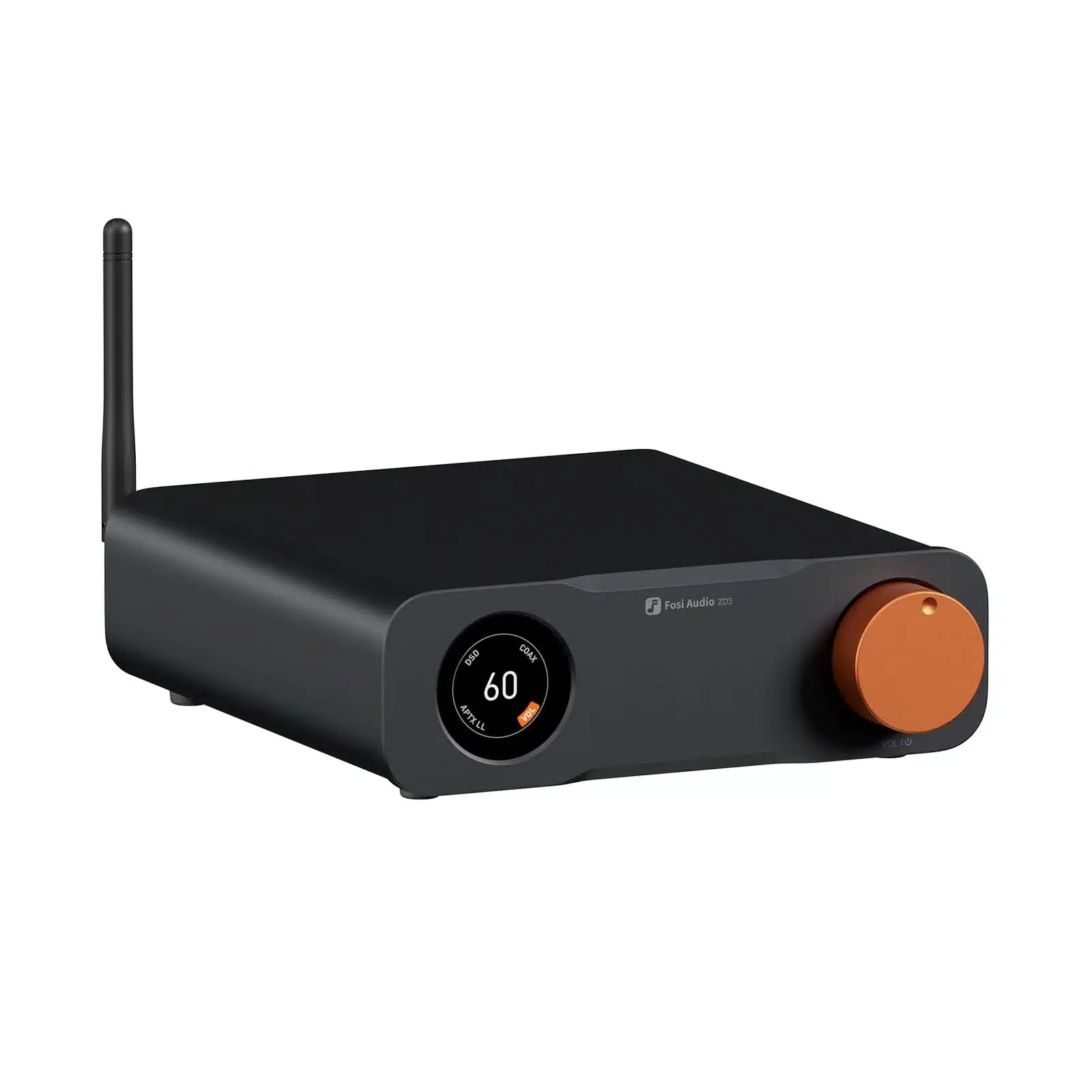Fosi Audio ZD3 : DAC de bureau avec Bluetooth, USB, OPT, HDMI ARC, RCA et XLR pour une connectivité audio complète.